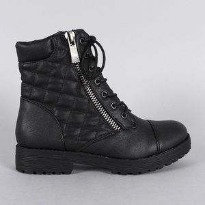 Black Combat Boots